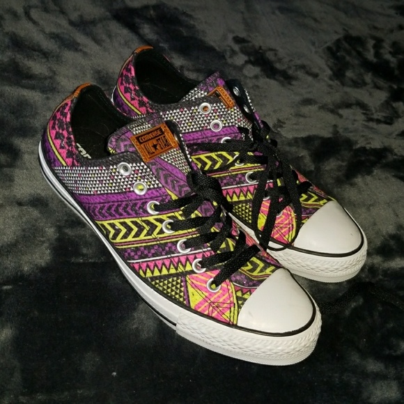 funky converse sneakers